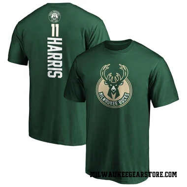 Green Men's Gary Harris Milwaukee Bucks Backer T-Shirt