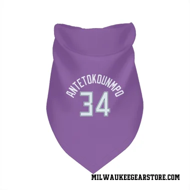 Green Milwaukee Bucks Giannis Antetokounmpo  Kelly  Dog & Cat Pet Bandana