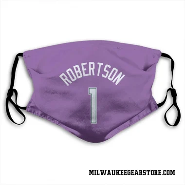 Green Milwaukee Bucks Oscar Robertson  Kelly  Face Mask