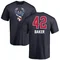 Navy Youth Vin Baker Milwaukee Bucks Name and Number Banner Wave T-Shirt