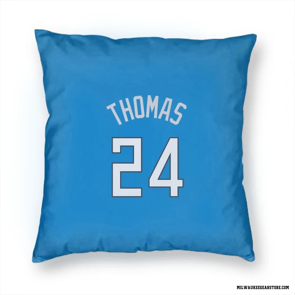 Royal Milwaukee Bucks Cam Thomas   Pillow Cover (18 X 18)