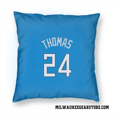 Royal Milwaukee Bucks Cam Thomas   Pillow Cover (18 X 18)