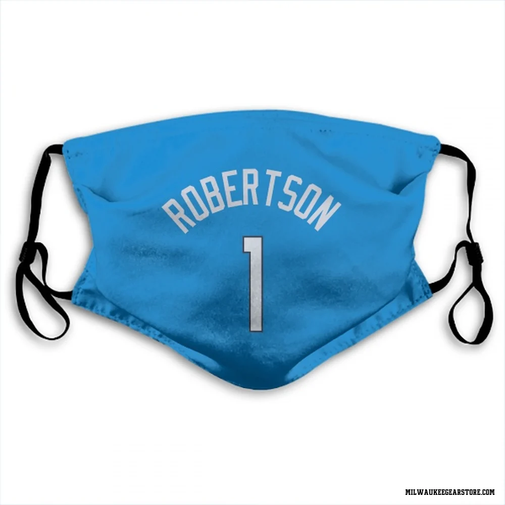 Royal Milwaukee Bucks Oscar Robertson   Face Mask
