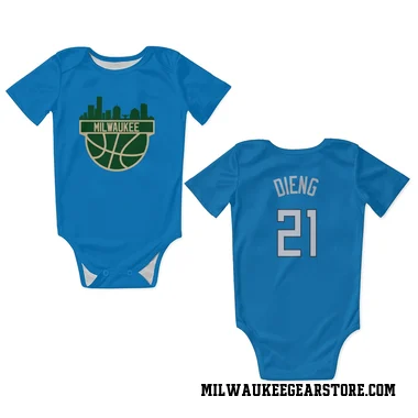 Royal Milwaukee Bucks Ousmane Dieng   Newborn & Infant Bodysuit