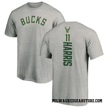 Youth Gary Harris Milwaukee Bucks Ash Backer T-Shirt